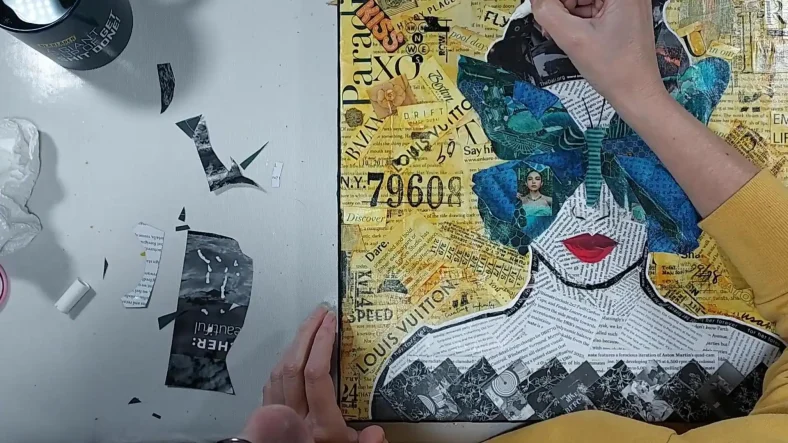 Seni mixed media